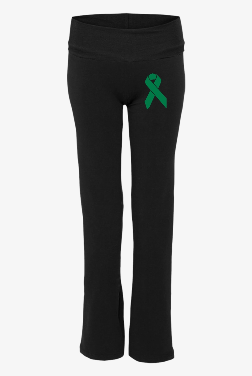 Green Ribbon Yoga Pants - Skibukser Dame Sort Softshell, transparent png #2043005
