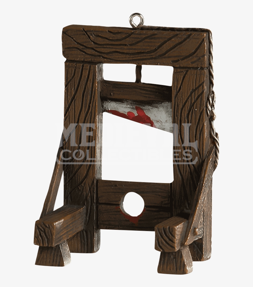Guillotine Horror Ornament - Horrornaments Bloody Guillotine Ornament - Scary Prop, transparent png #2043377