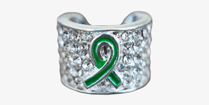 Green Ribbon Stethoscope Charm - Green, transparent png #2043428