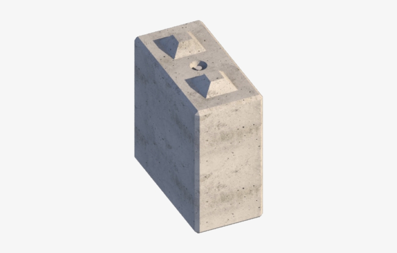 Legato Interlocking Concrete Block Lg2 - Concrete, transparent png #2043449