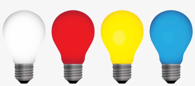 Free Vector Graphics On Pixabay Light Icon, Bulb Lights, - Colored Light Bulbs Clipart, transparent png #2043584