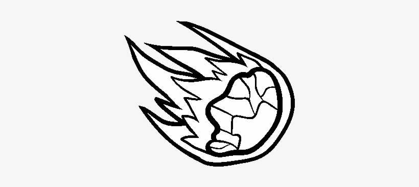 Meteorite Coloring Page - Imagenes De Meteoritos Para Dibujar, transparent png #2043682