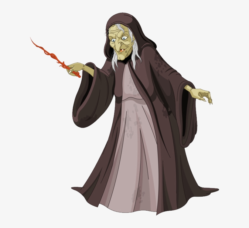 Scary Witch Cartoon Png, transparent png #2043796