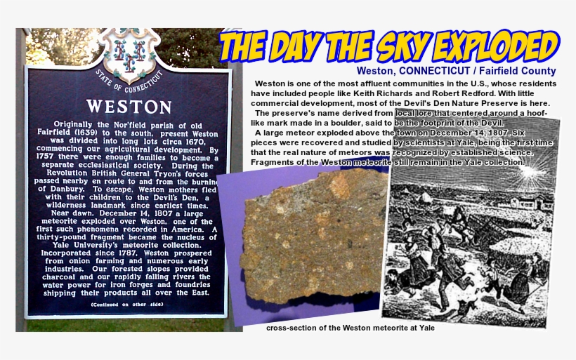 Poster: Van Ravenswaay's 1872 Meteorite Explosion,, transparent png #2043798