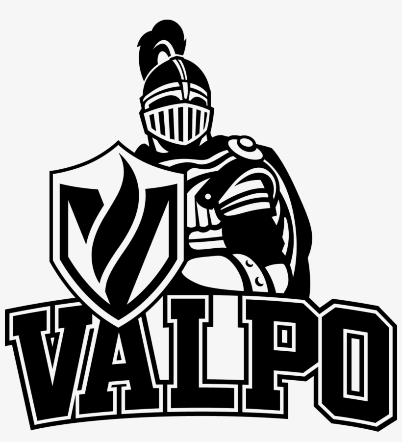 Valpo Crusader One Color Black, Download - Valpo Crusaders, transparent png #2043990