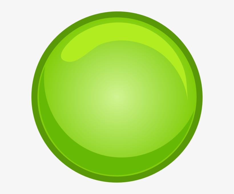 Green Button Blank Svg Clip Arts 600 X 600 Px, transparent png #2043995