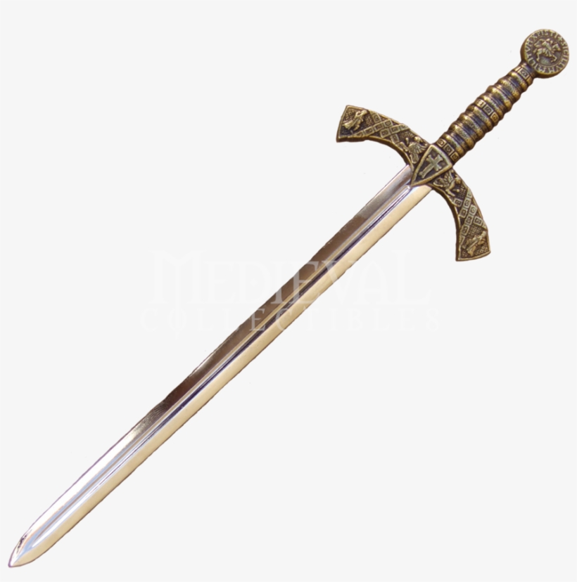 Crusader Sword Letter Opener - Roman Crusader Sword, transparent png #2044174