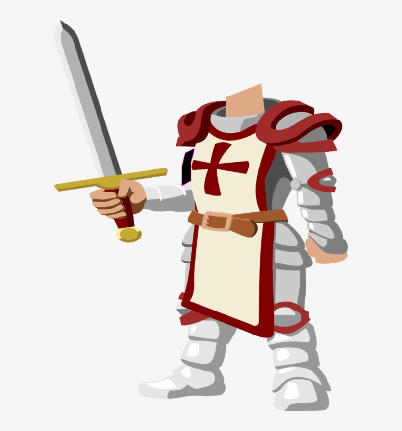 Crusader - Clip Art, transparent png #2044315