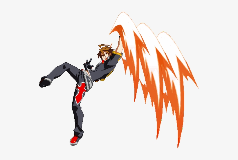 Bbcf Naoto Infernocrusader D - Naoto Blazblue Inferno Crusader, transparent png #2044370
