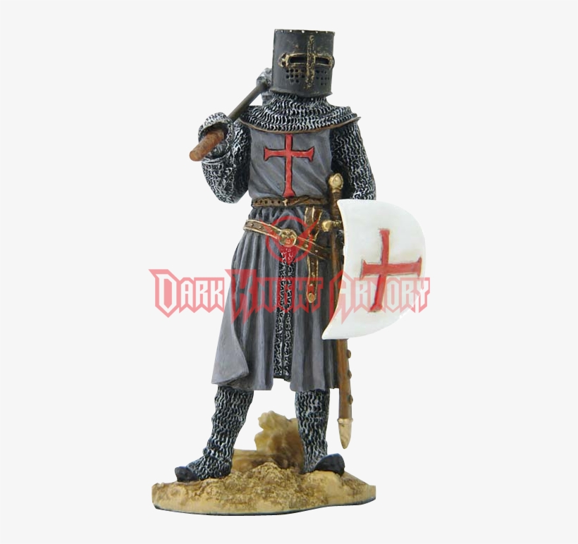 Holding Shield And Axe Statue - Unicorn Studios Wu73135ad Armored Crusader Holding, transparent png #2044412