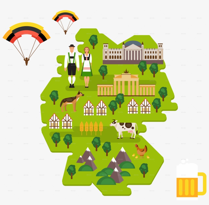 Germany Germany - Germany Illustration Png, transparent png #2044442