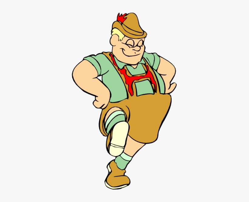 Clipart Royalty Free Polka - German Person Clipart, transparent png #2044628