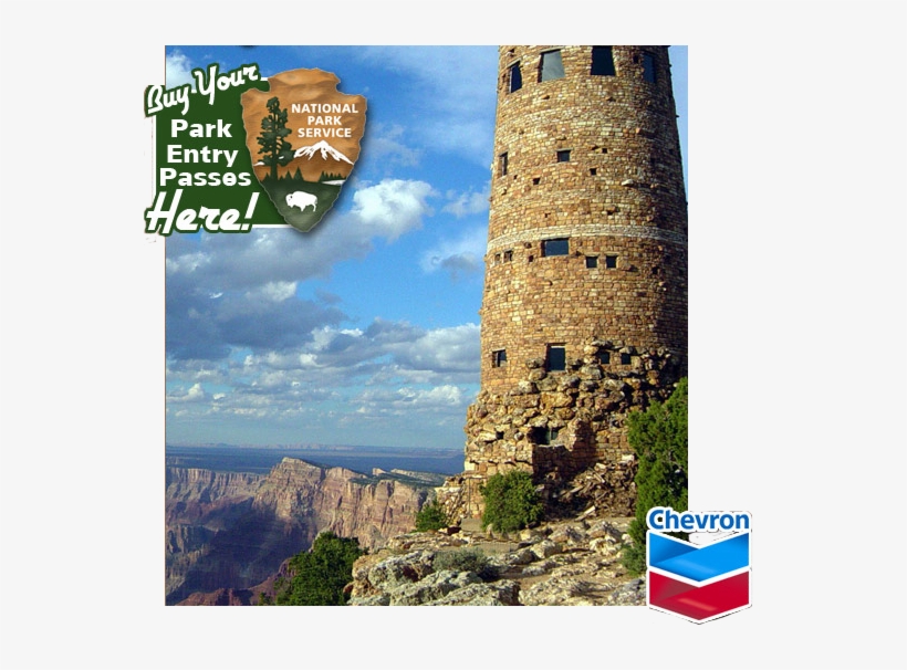 Grandcanyon History Bkgd - Desert View Watchtower Price, transparent png #2044887