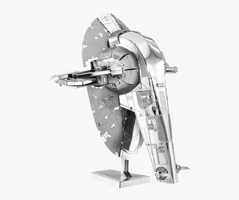 Picture Of Slave I - Star Wars Metal Earth 3d Metal Model Kit, Slave 1, transparent png #2045125