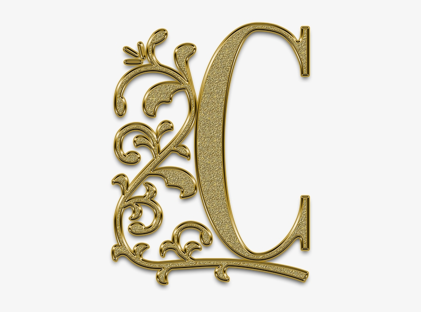 Letter, Font, Golden, Capital Letter, Vintage, Slave - Litera Letters Capital, transparent png #2045477