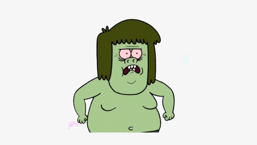 Topless Muscle Man - Muscleman From Regular Show, transparent png #2045735