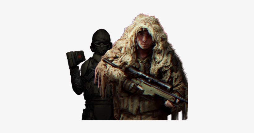 Mobile Strike Warriors - Ghillie Sniper, transparent png #2046020