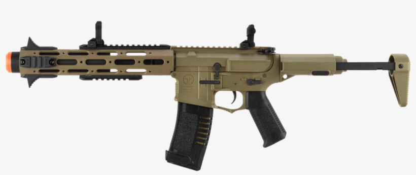 Ares Amoeba M4 Honey Badger Rifle / Aeg Airsoft Rifle - Amoeba Am013, transparent png #2046362