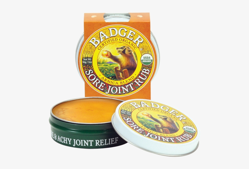 Image - Badger Sore Joint Rub, transparent png #2046440