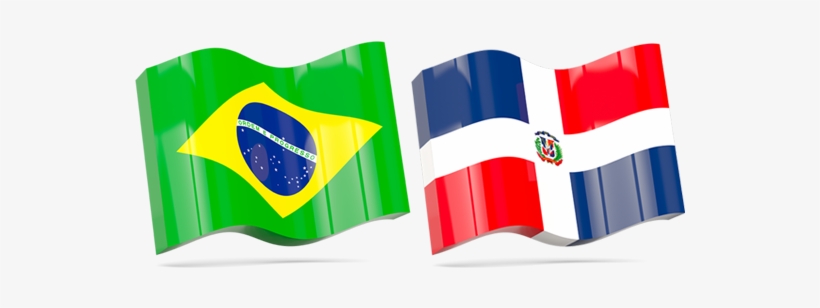 Brazil - Dominican Republic - Icon Bandeira Brasil 3d, transparent png #2046459