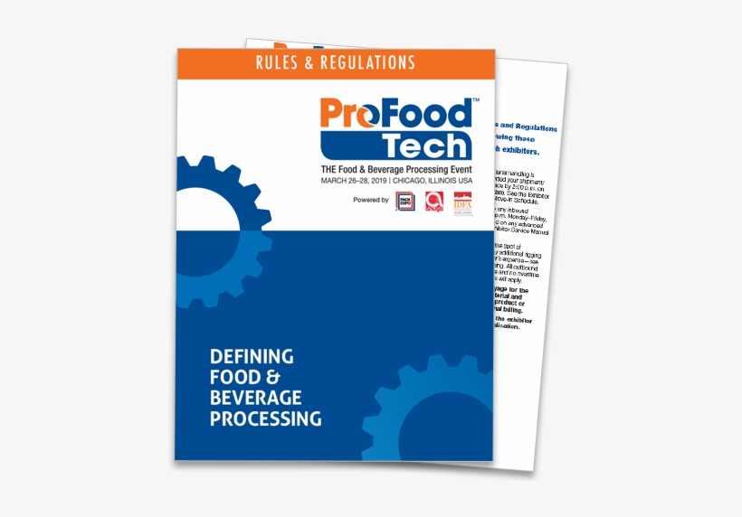 Exhibitors Must Understand And Agree That The Profood - Flyer, transparent png #2046560