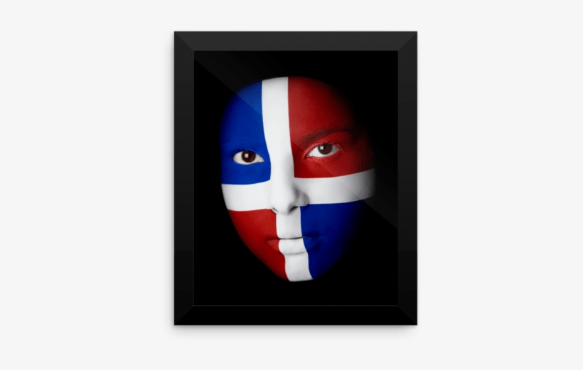Face Of Dominican Republic - Mask, transparent png #2046873