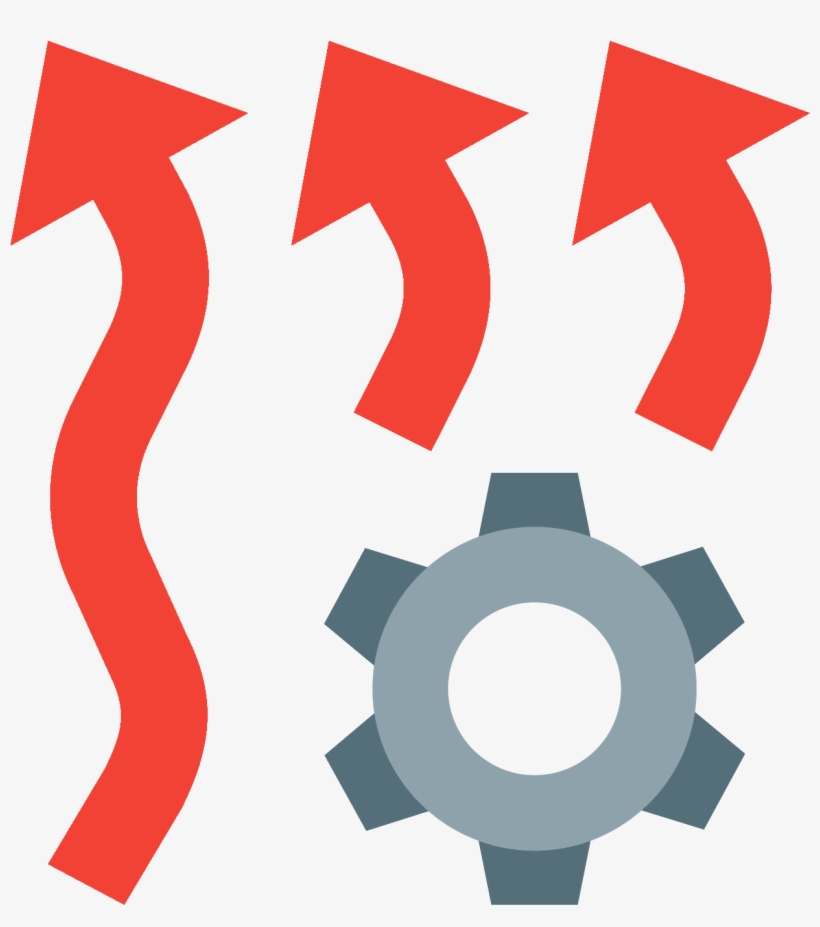 The Icon Resembles Two Squiggly Vertical Arrows That - Icon Wärme, transparent png #2046976