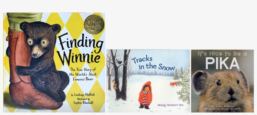 Holiday Winnie Tracks Pika - Finding Winnie: The True Story Of The World's Most, transparent png #2047270