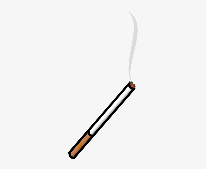 Cigarette Clipart Free - Clip Art Cigarette, transparent png #2047297