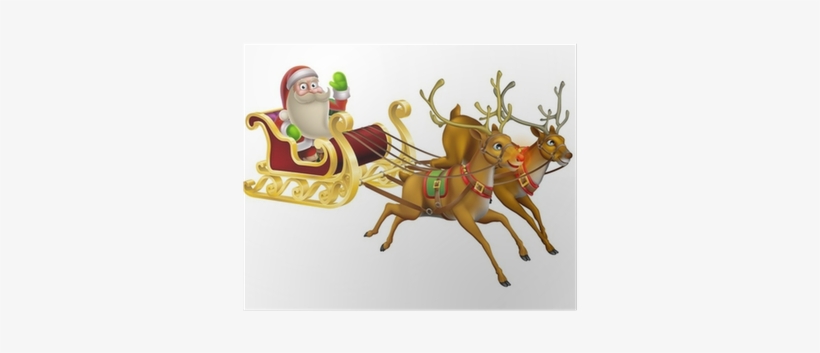 Santa Claus And Slay, transparent png #2047540