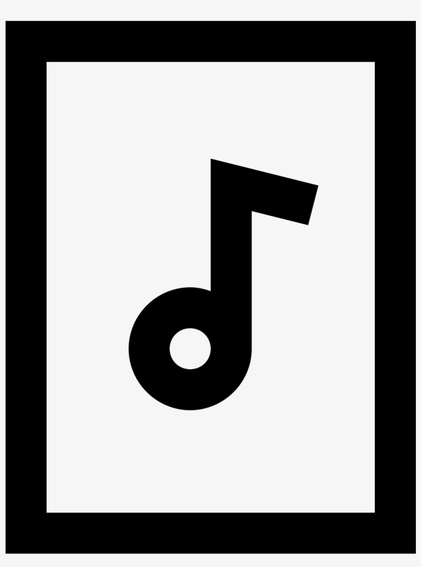 Plik Audio Icon - Lightroom Logo Black And White, transparent png #2047801