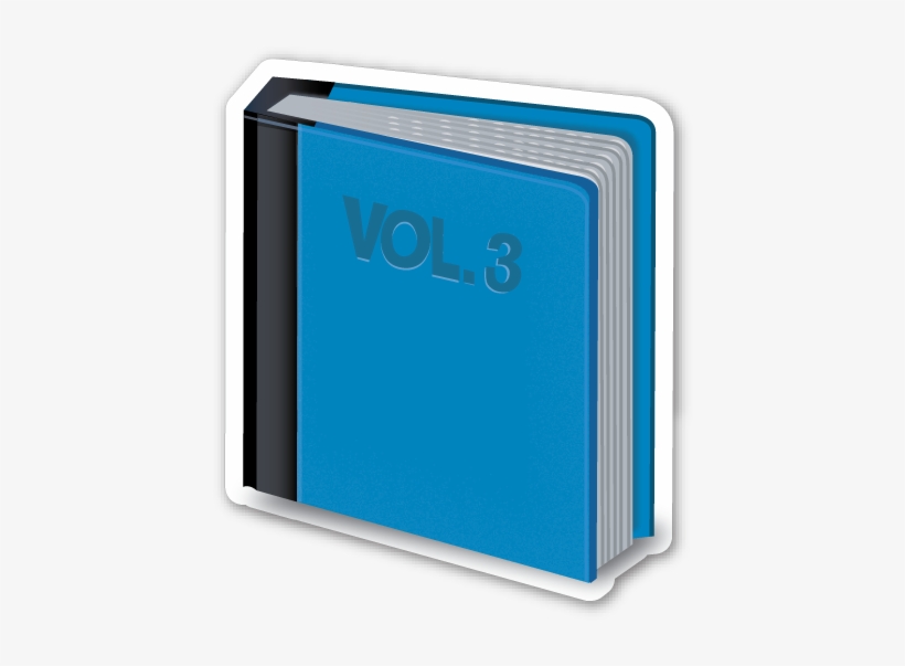 Blue Book - Emoji, transparent png #2047826