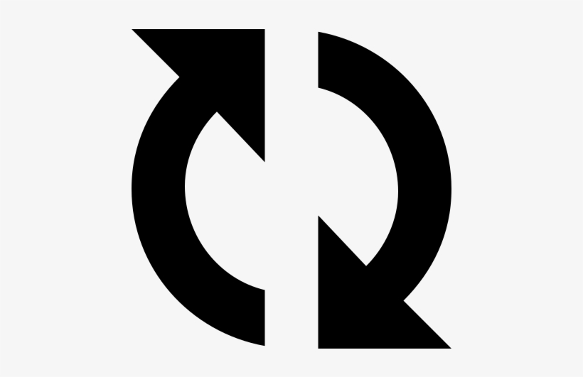 Refresh Icon From Genericons Neue, Showing Two Arrows - Microsoft Azure, transparent png #2047952