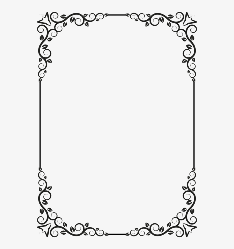 Border Design, Card Tricks, Dremel, Page Borders, Borders - Pergaminos De Blanco Y Negro, transparent png #2047954