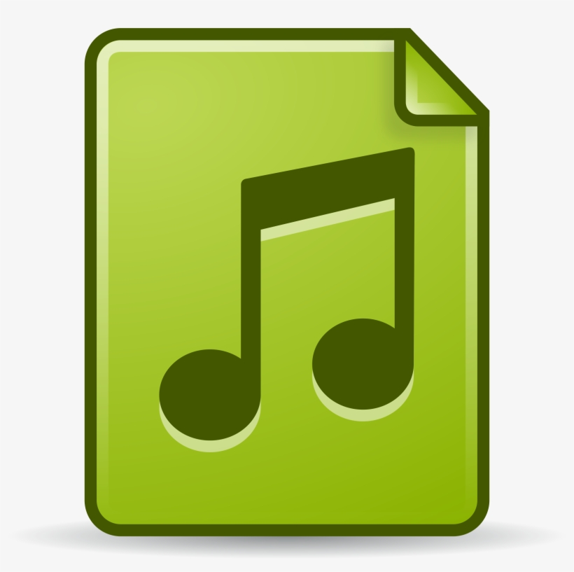 This Free Icons Png Design Of Mimetype Audio, transparent png #2048043