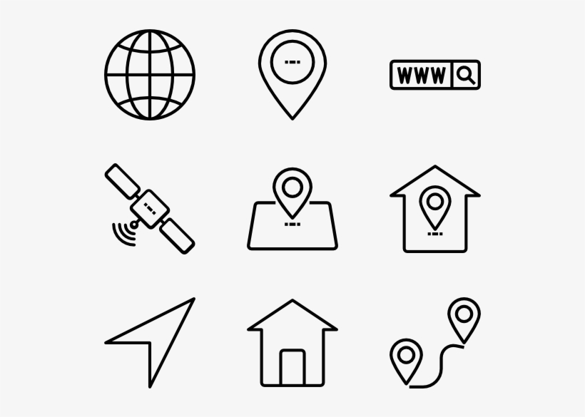 Address - Email Icon White Psd, transparent png #2048165