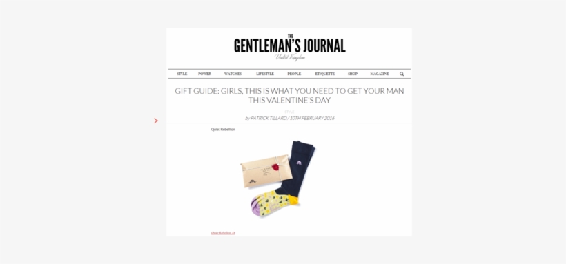 Valentine Perfect Gift Socks Quiet Rebellion Gentleman's - Web Page, transparent png #2048304