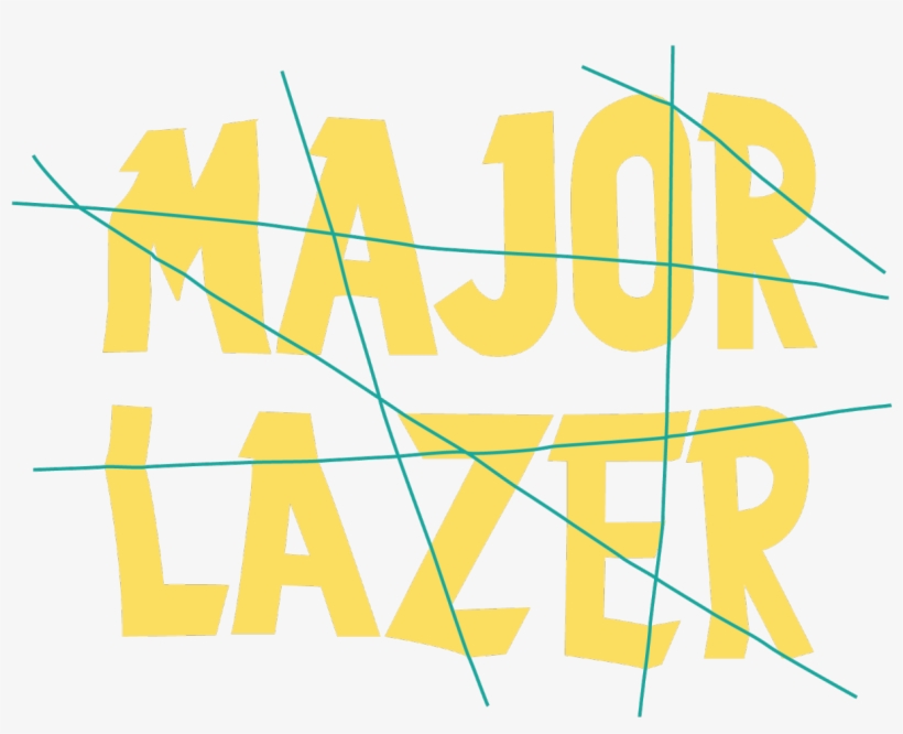 Vectored Type Representing Crumpled Paper Major Lazer Ft Mo Dj Snake Lean On Free Transparent Png Download Pngkey