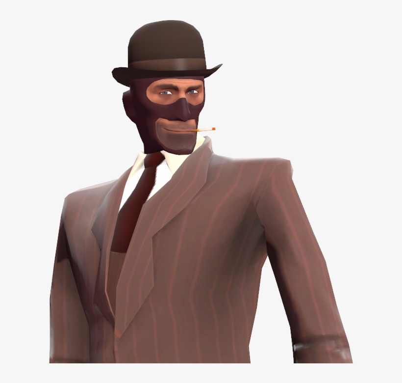 Spy With The Backbiter's Billycock Tf2 - Tf2 Billycock, transparent png #2048609