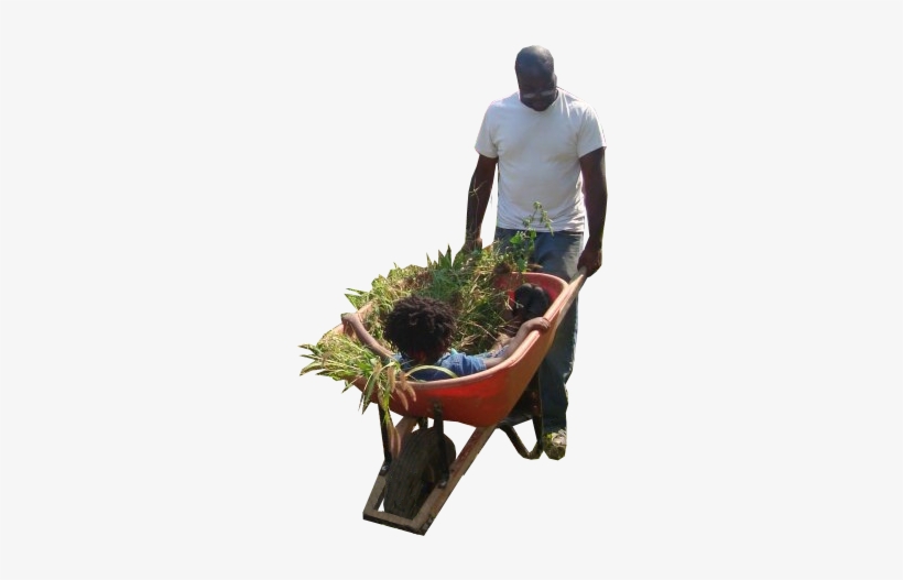 Nonscandinavia People Cutout, Cut Out People, People - Person With Wheelbarrow Png, transparent png #2048837