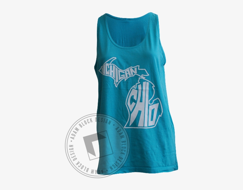 Chi Omega Michigan Tank - Active Tank, transparent png #2049435