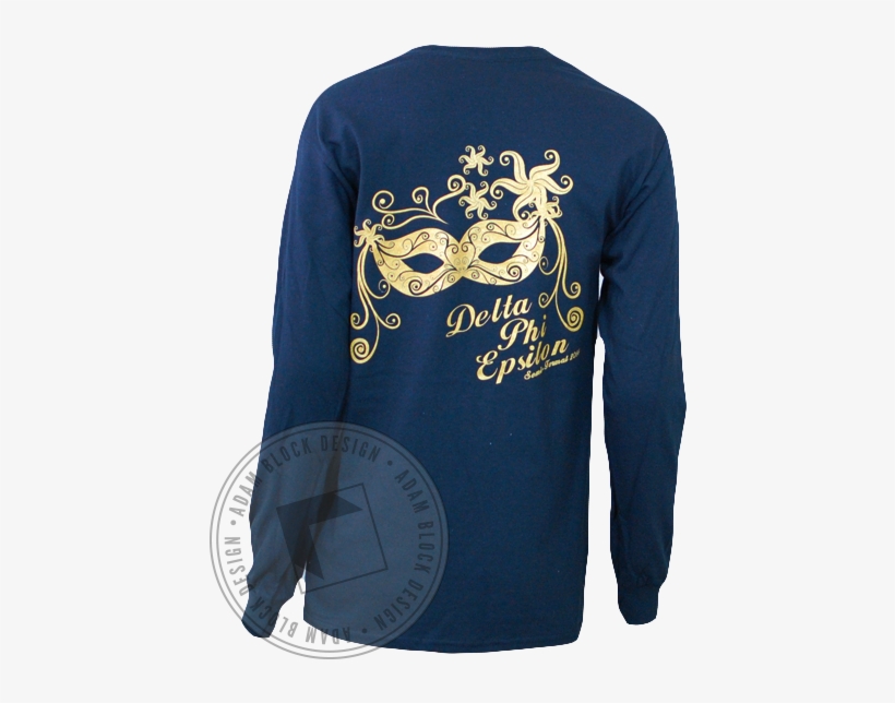 Delta Phi Epsilon Masquerade Long Sleeve - Royalton, transparent png #2049518