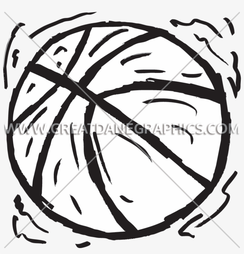 Grunge Basketball - Women's Basketball Tank Tops, transparent png #2050029