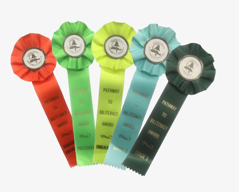 Picture Of Biliteracy Award Ribbons - Orange County Department Of Education, transparent png #2050568