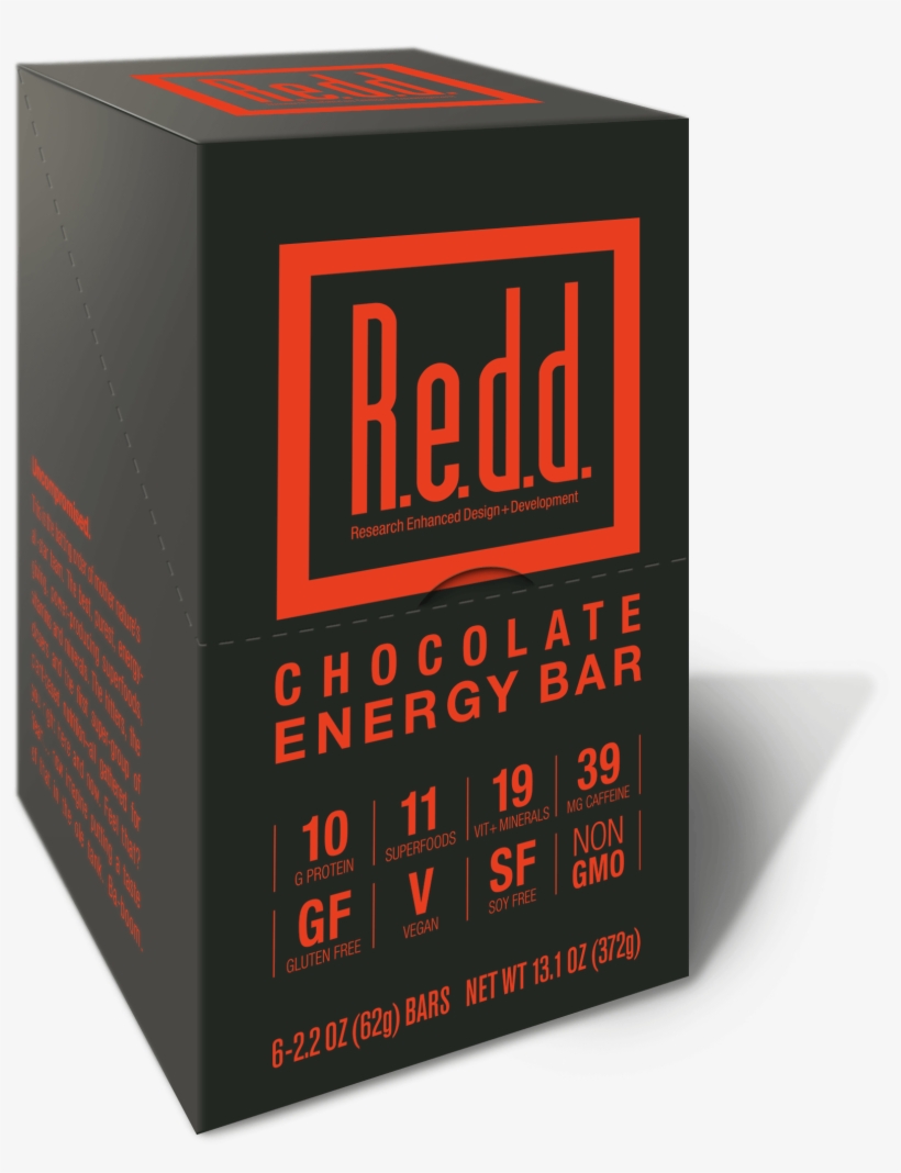 Redd Energy Bar Variety Pack - Redd Energy Bar, Oatmeal Superfood - 2.1 Oz, transparent png #2051037