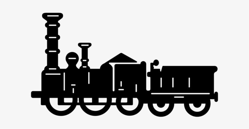 Logo-black - Train - Art Print - 12x18 Poster - 19.99, transparent png #2051151