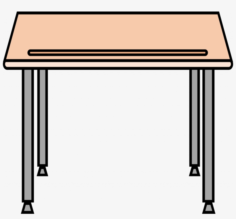 School Desk Beautiful Simple School Desk Icons Png - Desk Clipart, transparent png #2051265