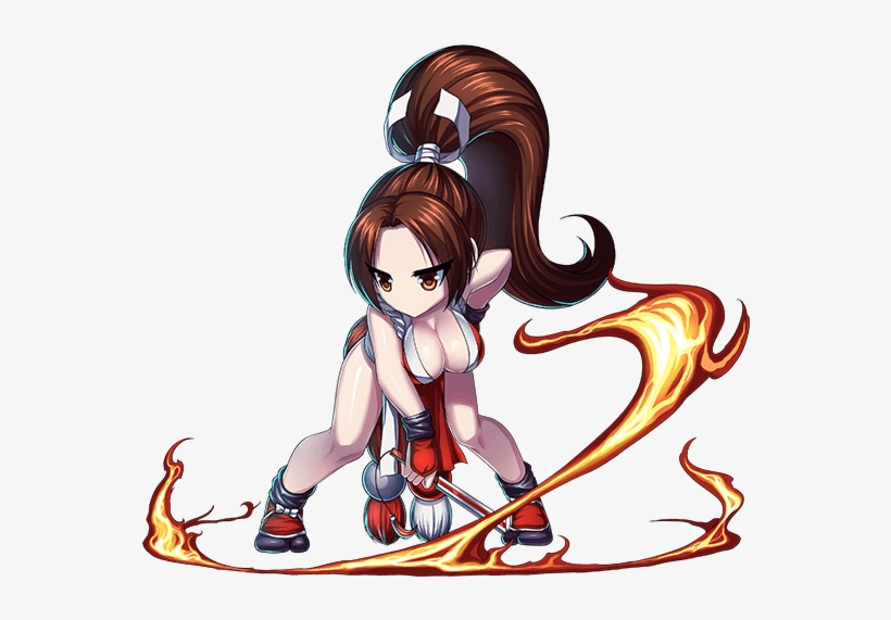 Unit Ills Full 810176 - Mai Shiranui Brave Frontier, transparent png #2051357