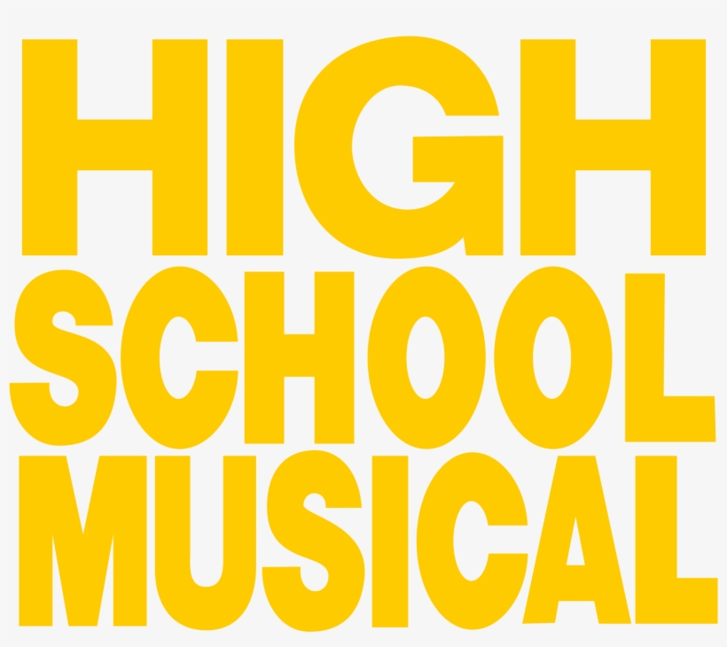 High School Musical Text Logo - High School Musical Title, transparent png #2051596