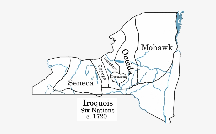 Which Flows West To East Until It Joins The Hudson - Iroquois Six Nations, transparent png #2051763